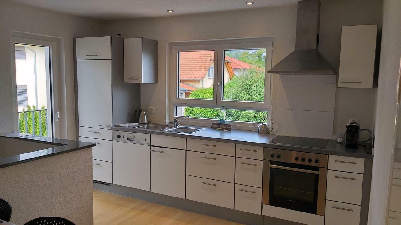 Attika Ferienwohnung Merk 克罗伊茨林根 外观 照片